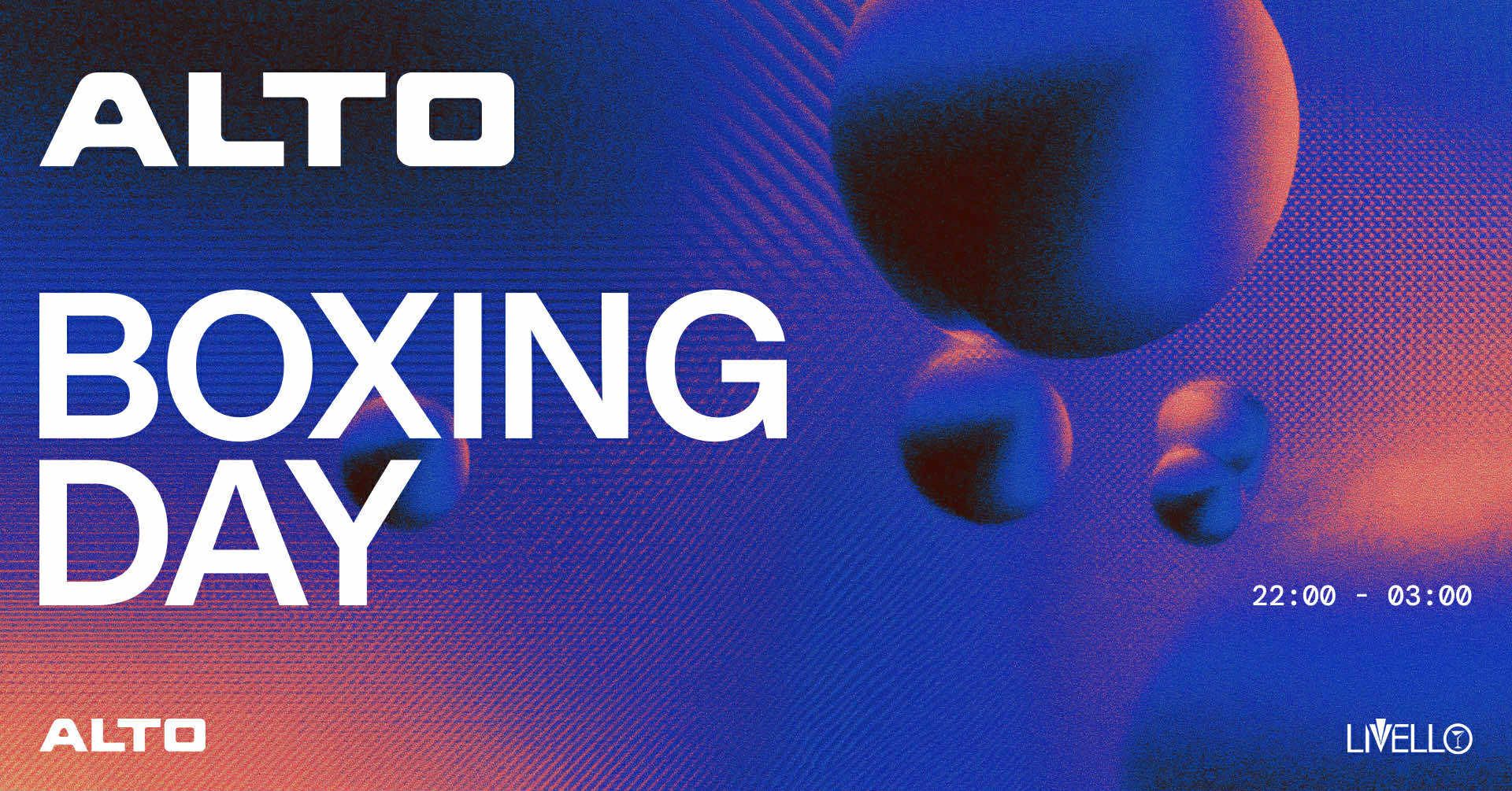 ALTO Boxing Day
